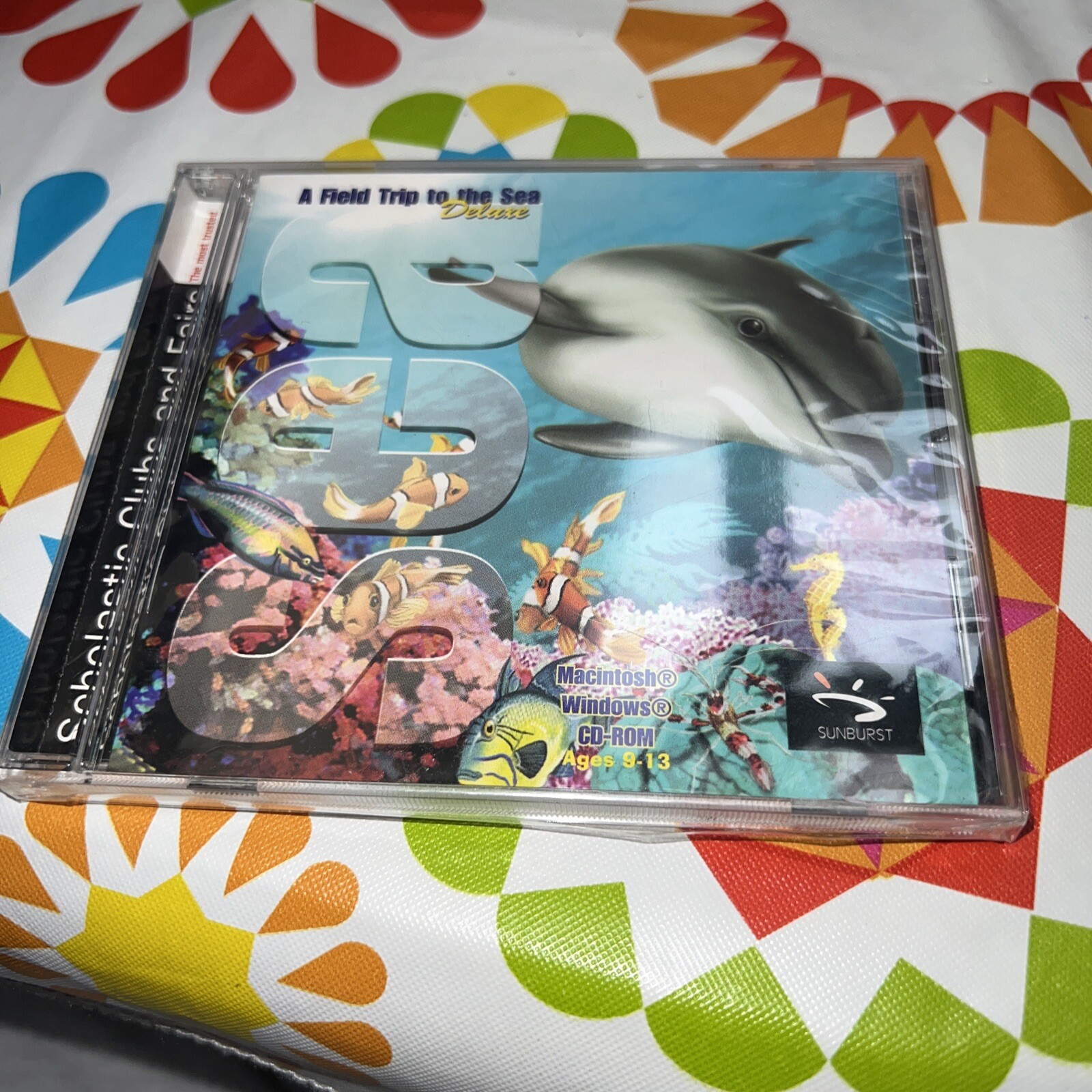 A Field Trip To The Sea Deluxe PC MAC CD learn about The Ocean & Animal BrandNew