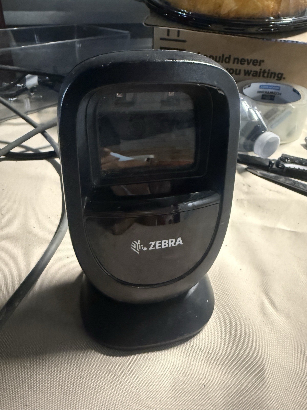 Zebra DS9308 1D and 2D Presentation QR Image Reader Black Barcode Scanner