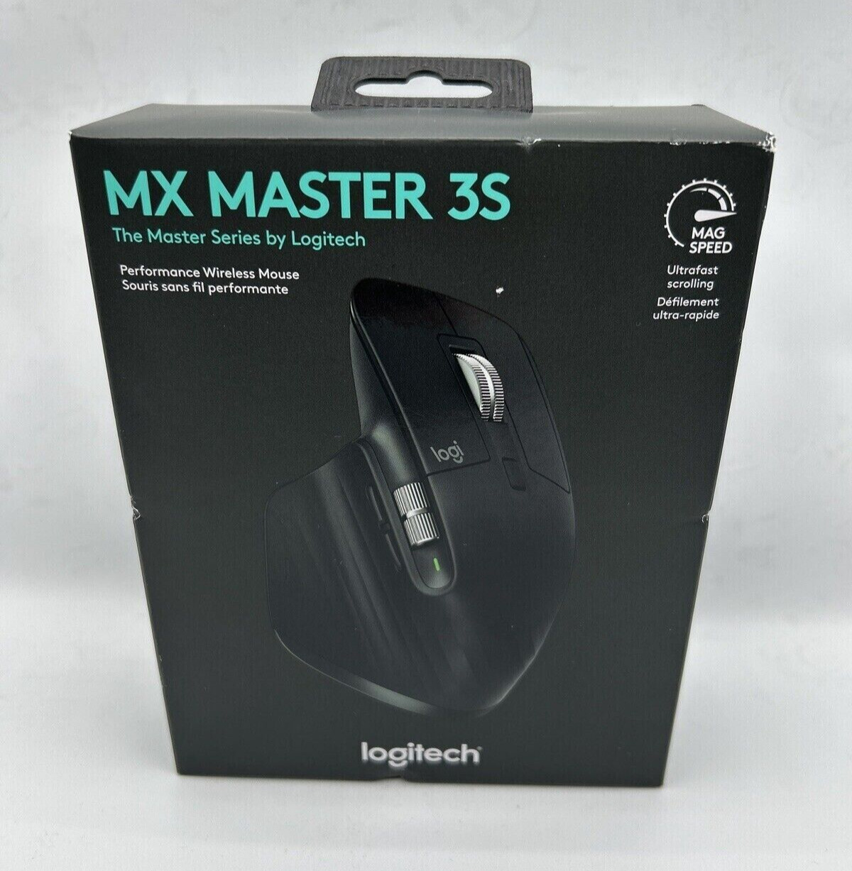 Logitech MX Master 3S Performance Wireless Mouse Black BRAND NEW / 