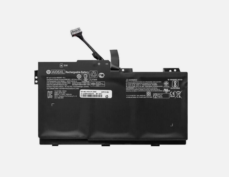 Genuine HP AI06XL 96Wh Battery - Fits ZBook 17 G3 | 808451-001/002 HSTNN-LB6X
