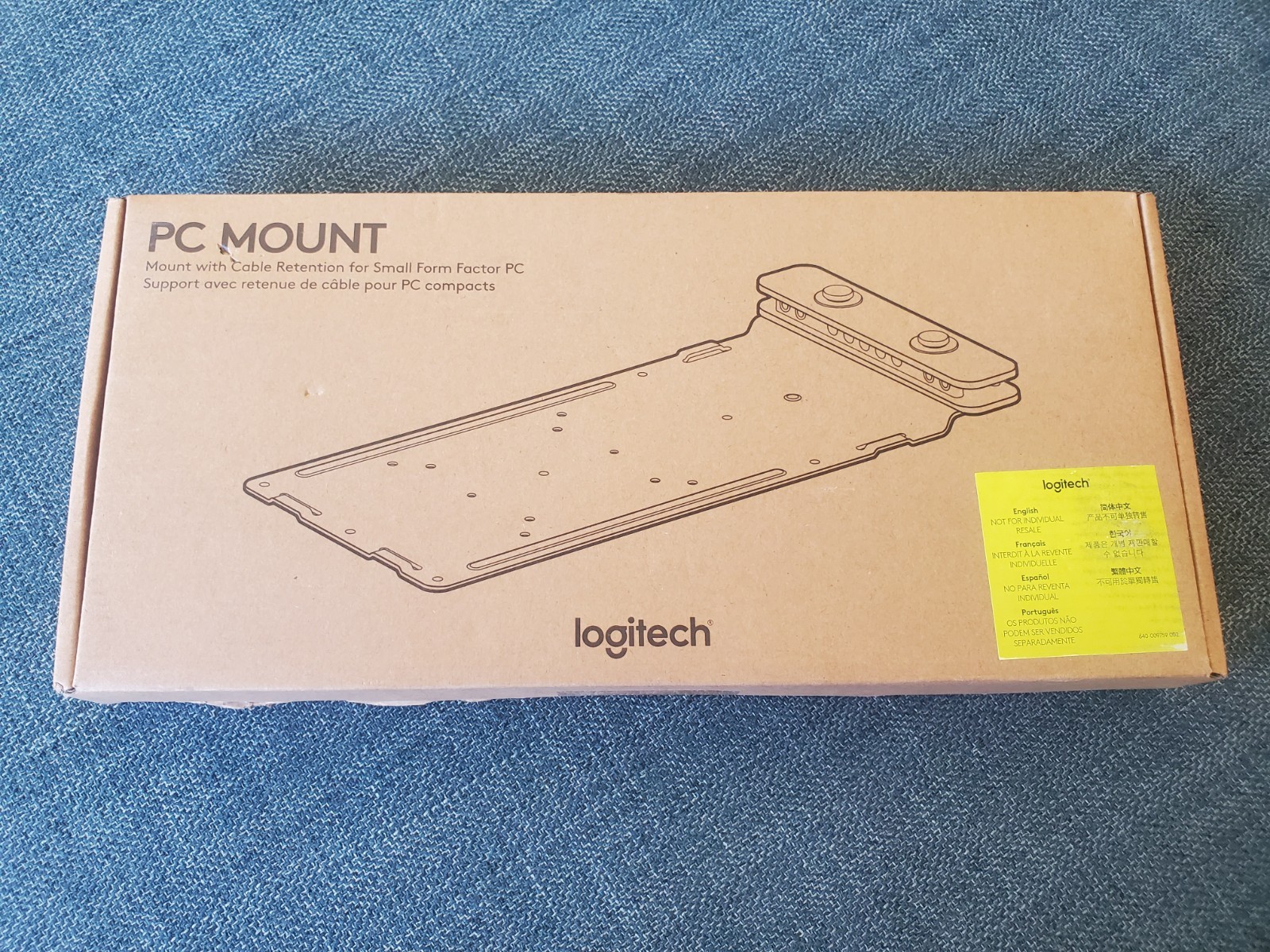 NEW FACTORY SEALED Logitech PC Mount 952-000097