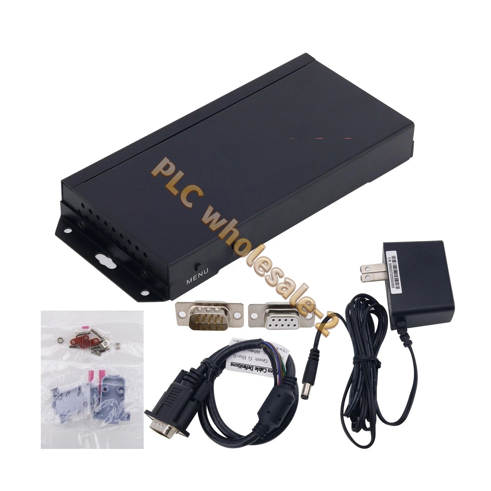 IVC-829 Industrial Monitor Video Converter MDA/CGA/EGA/RGB to VGA Converter NEW
