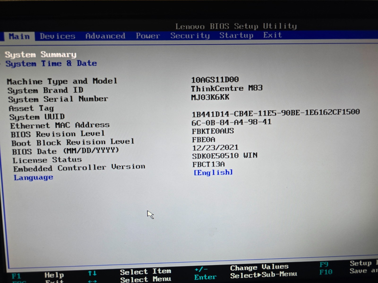 Lenovo ThinkCentre M83 + 27" Monitor + Keyboard + Mouse Win 11