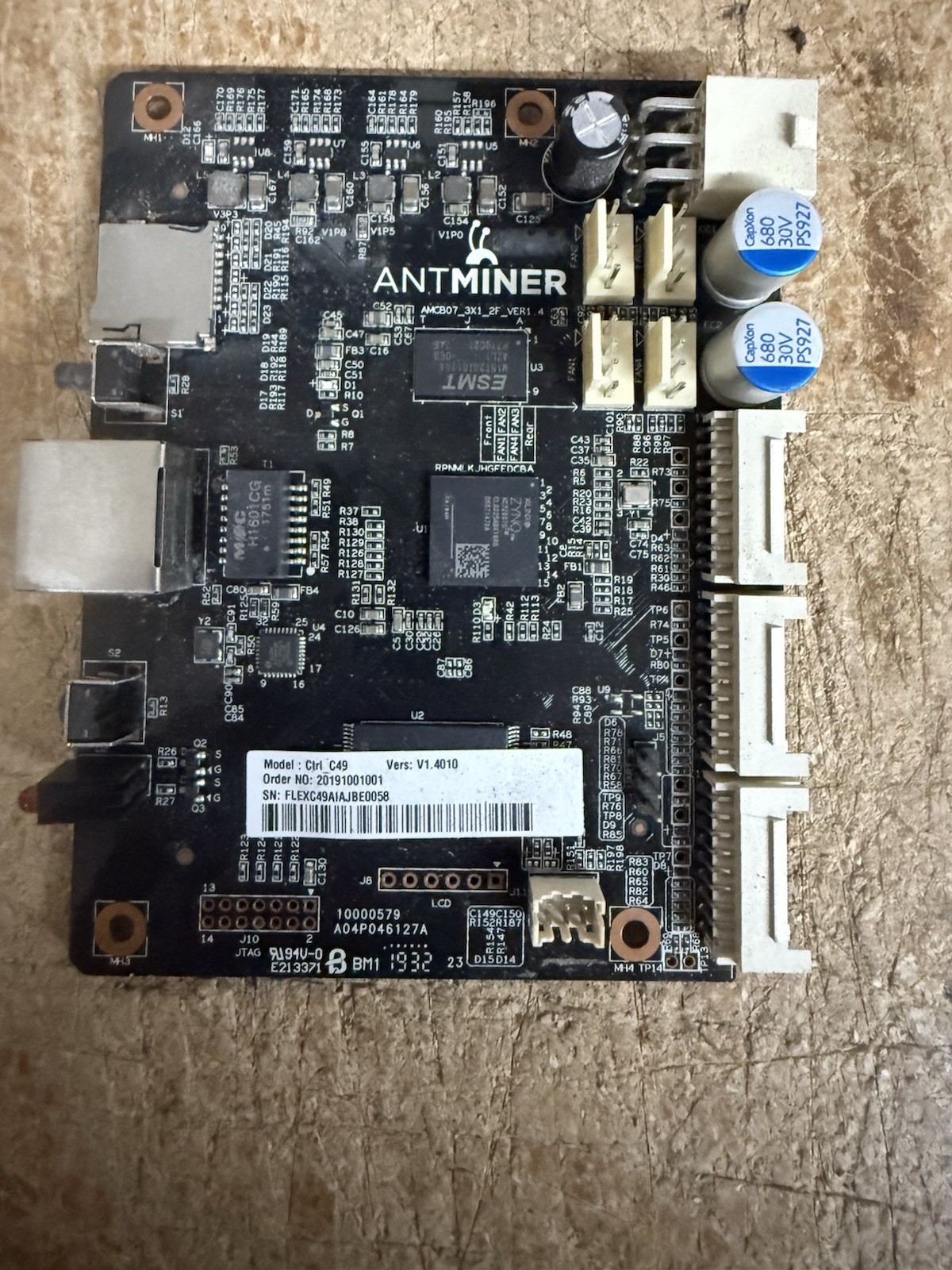 BITMAIN Controller For Antminer T17 / S17 / S17 Pro Control Board C49 | VNISH OS