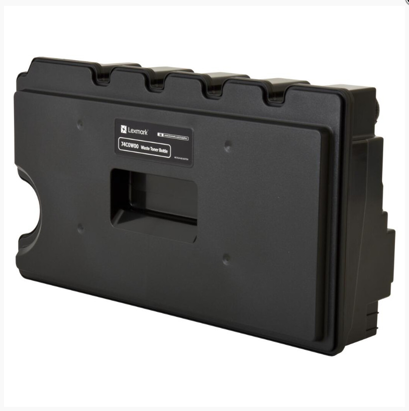 Lexmark 74C0W00 Waste Toner Bottle (Container), Estimated Yield 90,000
