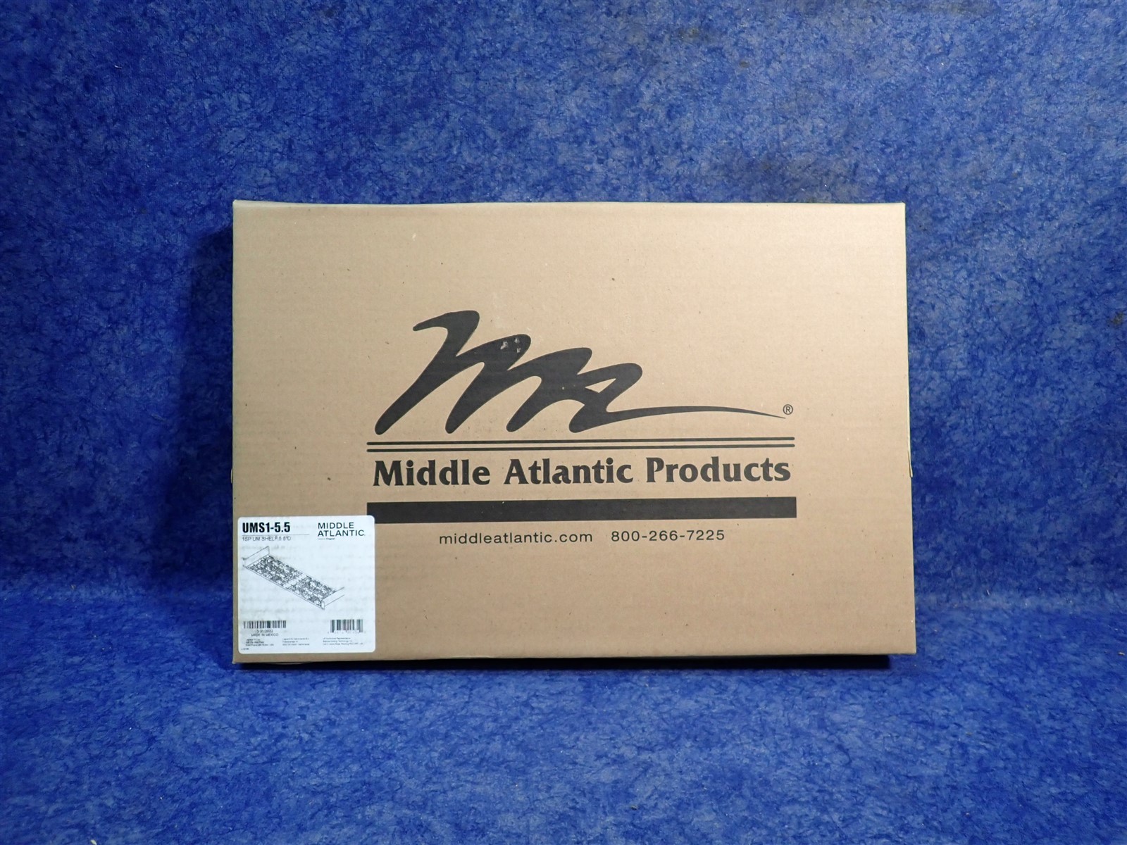 NEW Middle Atlantic UMS1-5.5 1 Space Universal Mounting Shelf 5.5" Deep (K30)