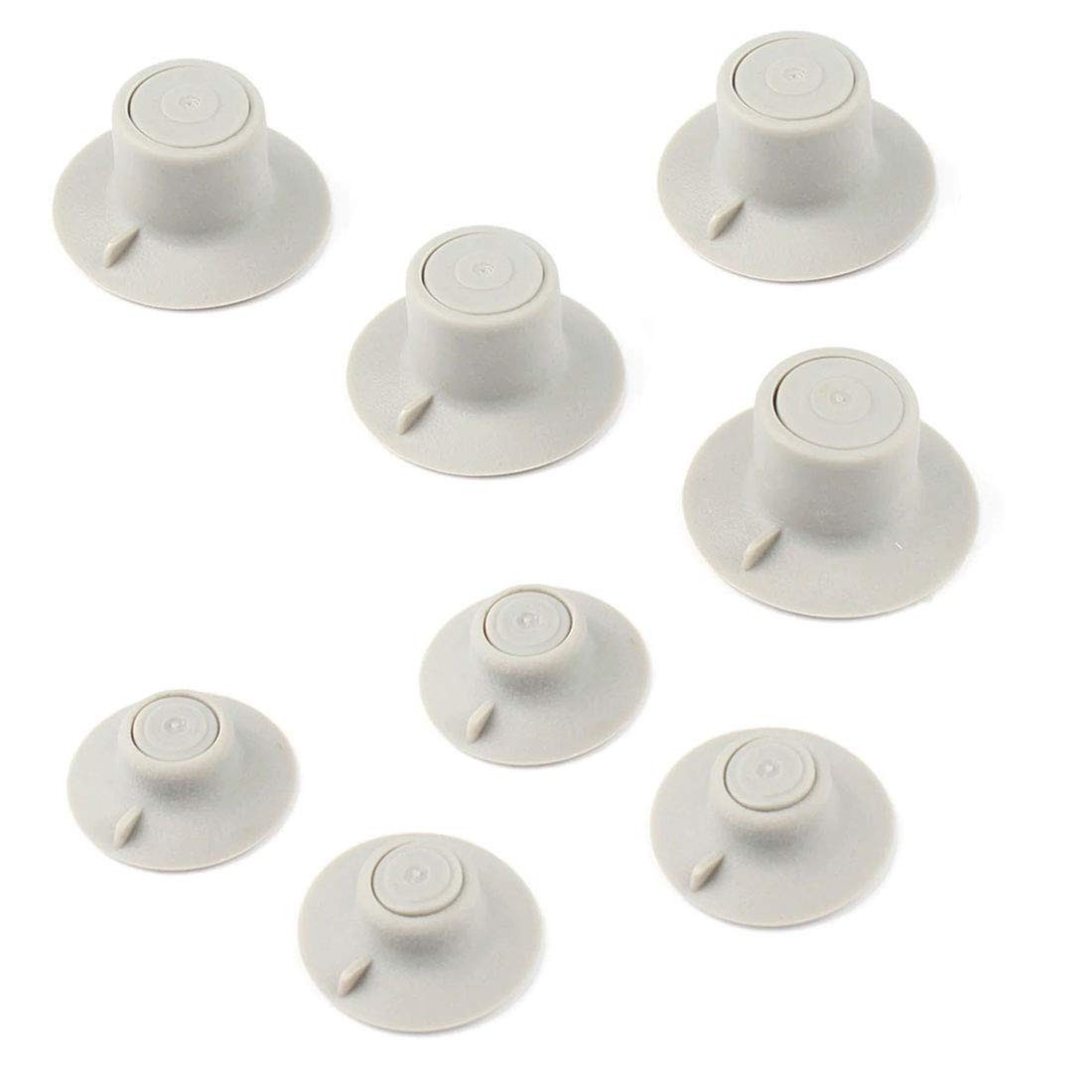 8 Pcs Small Notebook Laptop Cooling Pads Skidproof Pad Cooler Stand 8 (4pcs L...