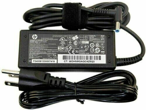 Lot 7 Genuine OEM blue tip HP 65W Pavilion 710412-001 AC Adapter Charger