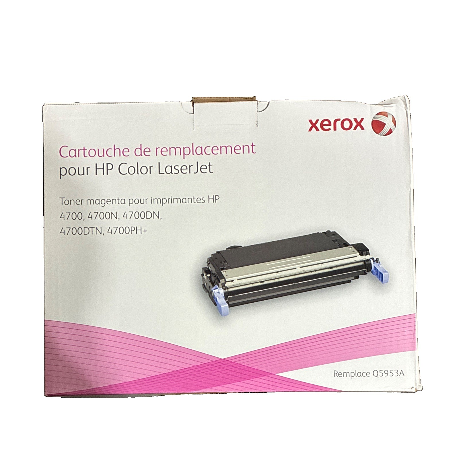 Xerox Replacement for Hp Color Laser Jet Cartridge  Magenta Toner For Q5953A