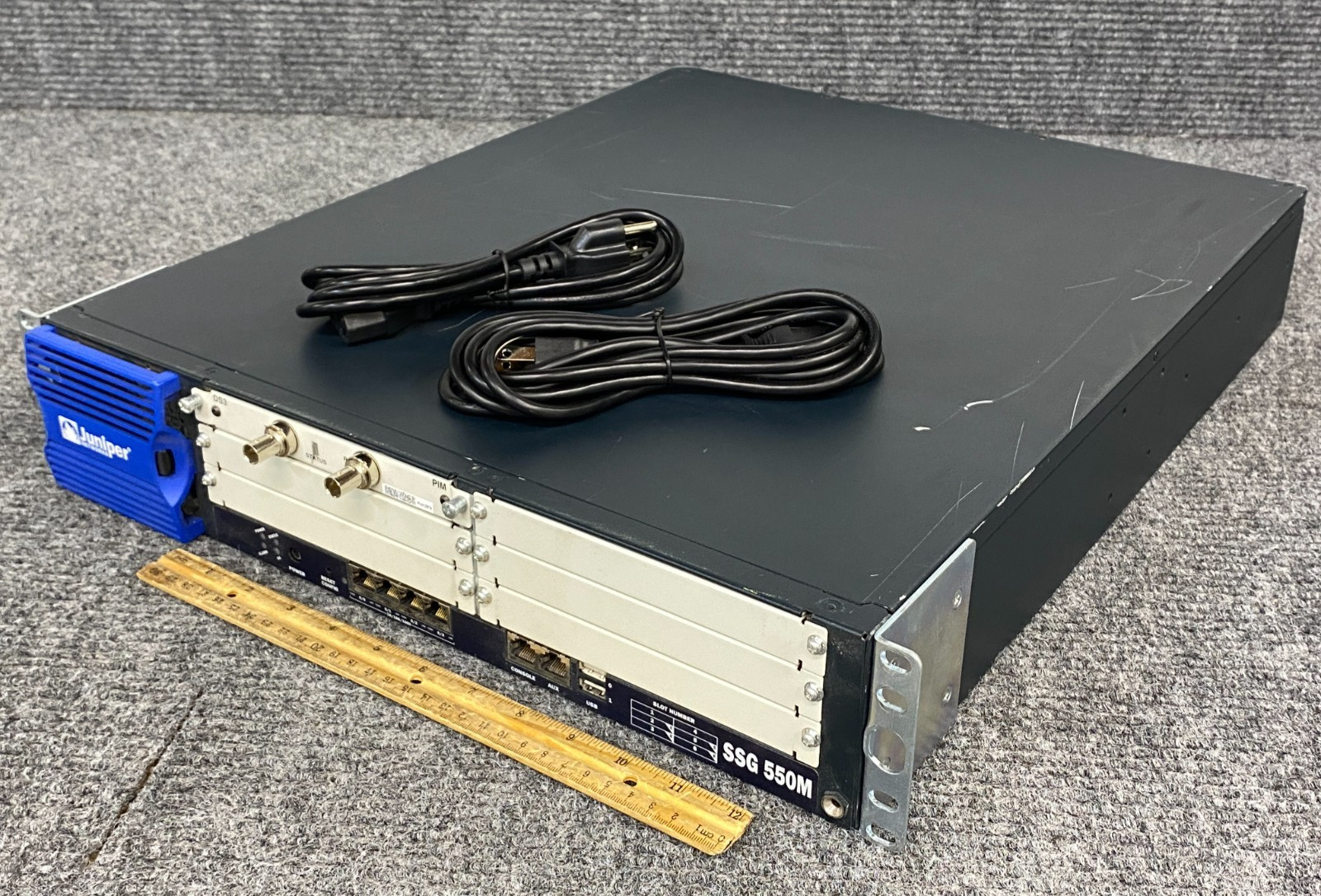 Juniper Networks SSG-550M-SH Secure Services Gateway w/ Card Module & Power Cord