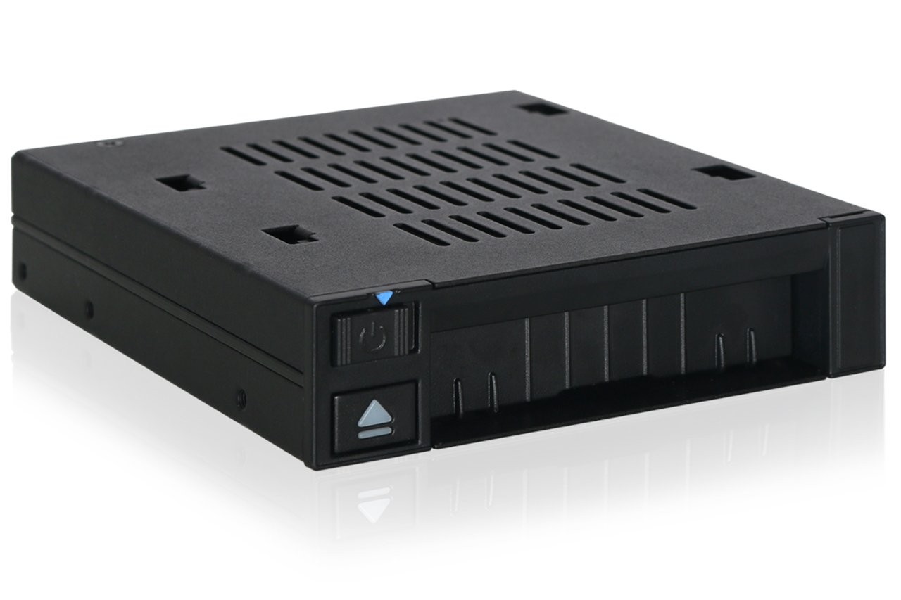 ICY DOCK 1 Bay 2.5 SAS/SATA HDD/SSD Docking Enclosure for External 3.5” Bay |...