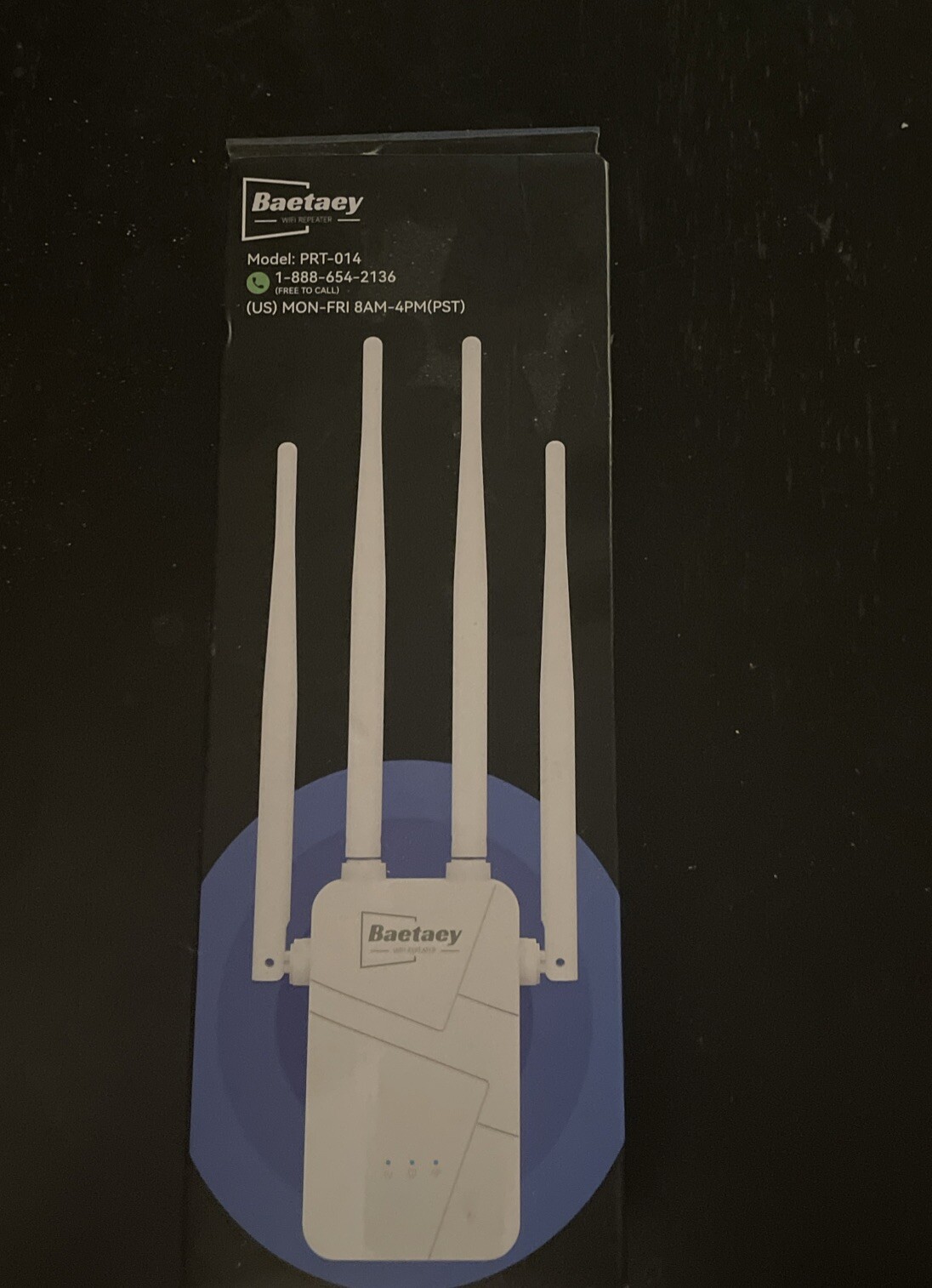 Baetaey Pr-014 WiFi Repeater 300 mbps. Never Used