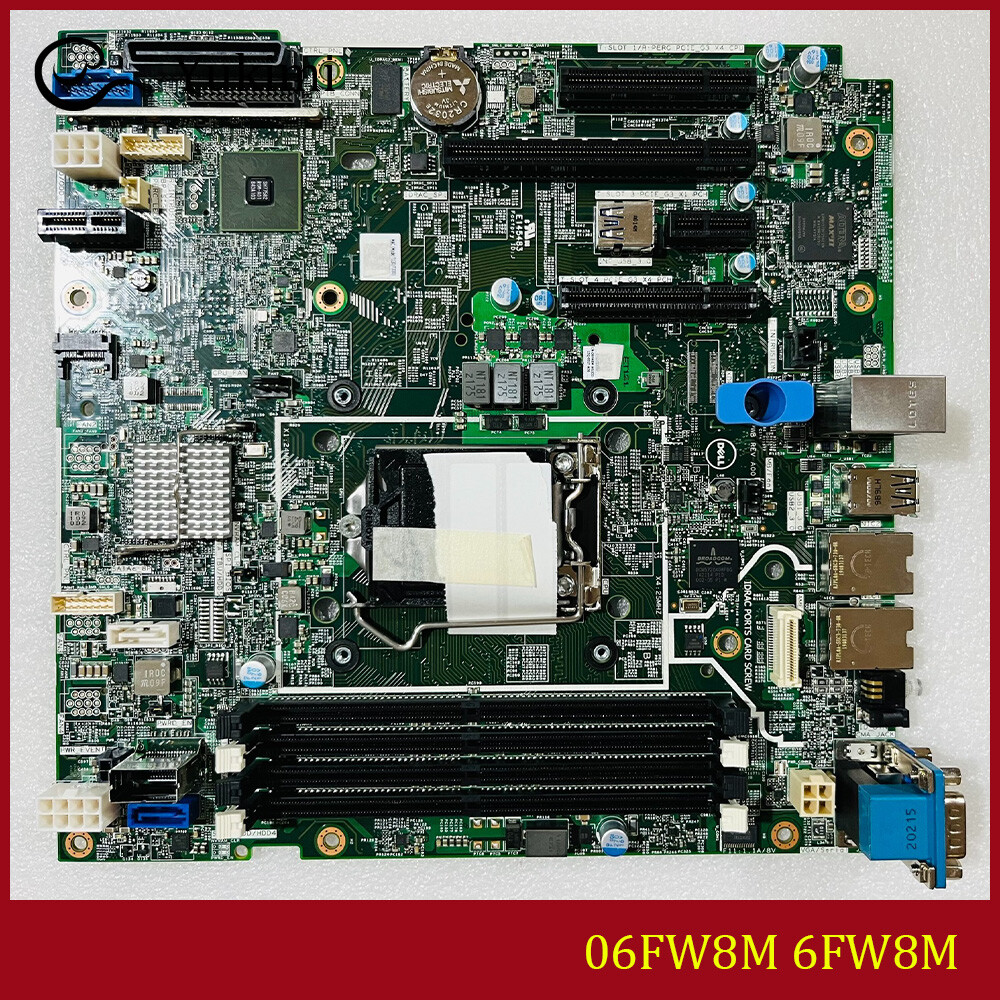 06FW8M FOR DELL PowerEdge T130 T330 DDR4 LGA1151 64GB Server Ｍotherboard Test OK