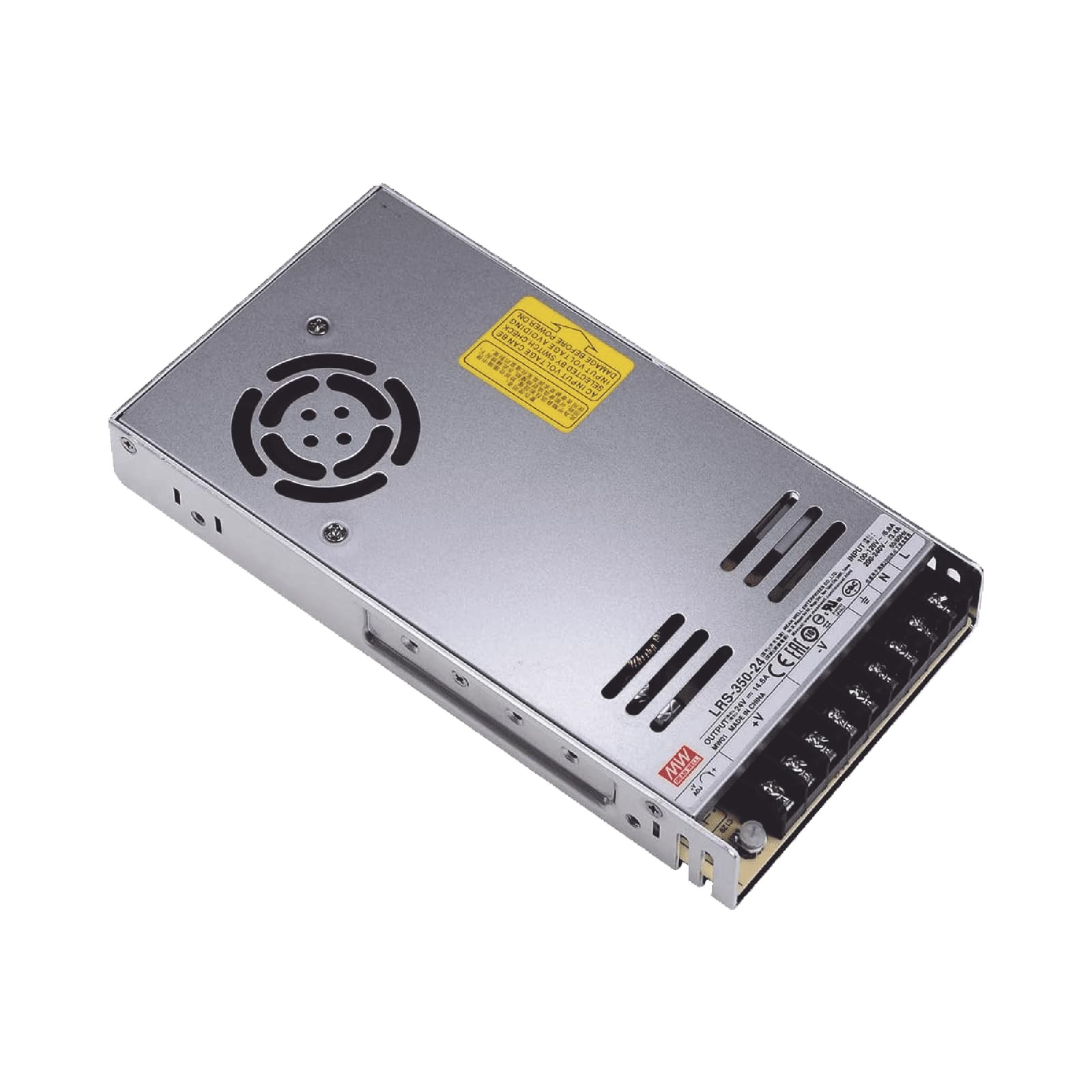 Mean Well LRS-350-24 AC/DC Switching Power Supply 350.4W 24V 14.6 Amp Single ...