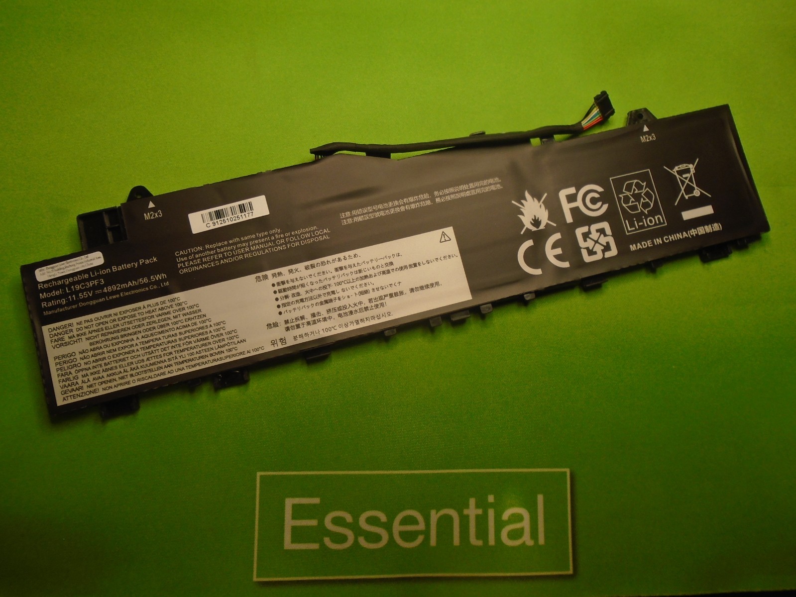 L19L3PF7  L19C3PF3 L19M3PF3 Battery For Lenovo Ideapad 5-14ARE05 5-14IIL05 New