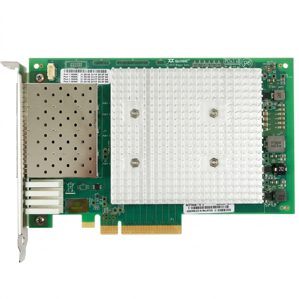 Dell QLogic QLE2694 16Gb 4-Port PCIe Gen3 x8 FC HBA Host Bus Adapter 6WJKM