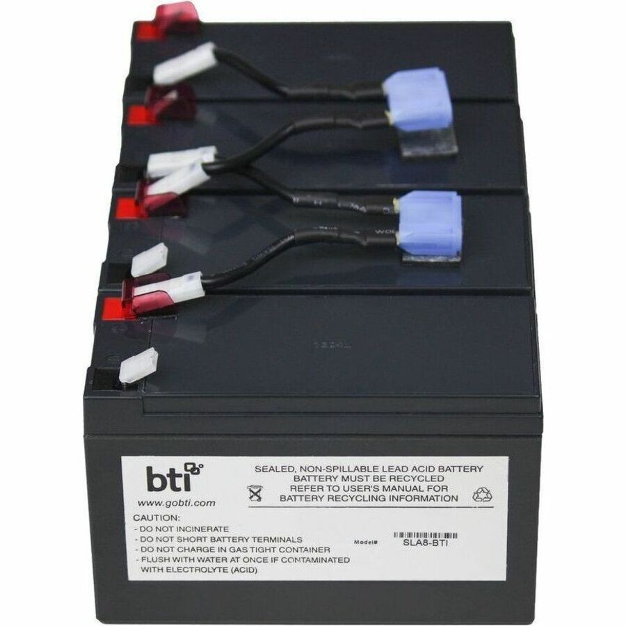 BTI 12V 4-Cell 7.2A Sealed Lead Acid UPS Replacement Battery Cartridge