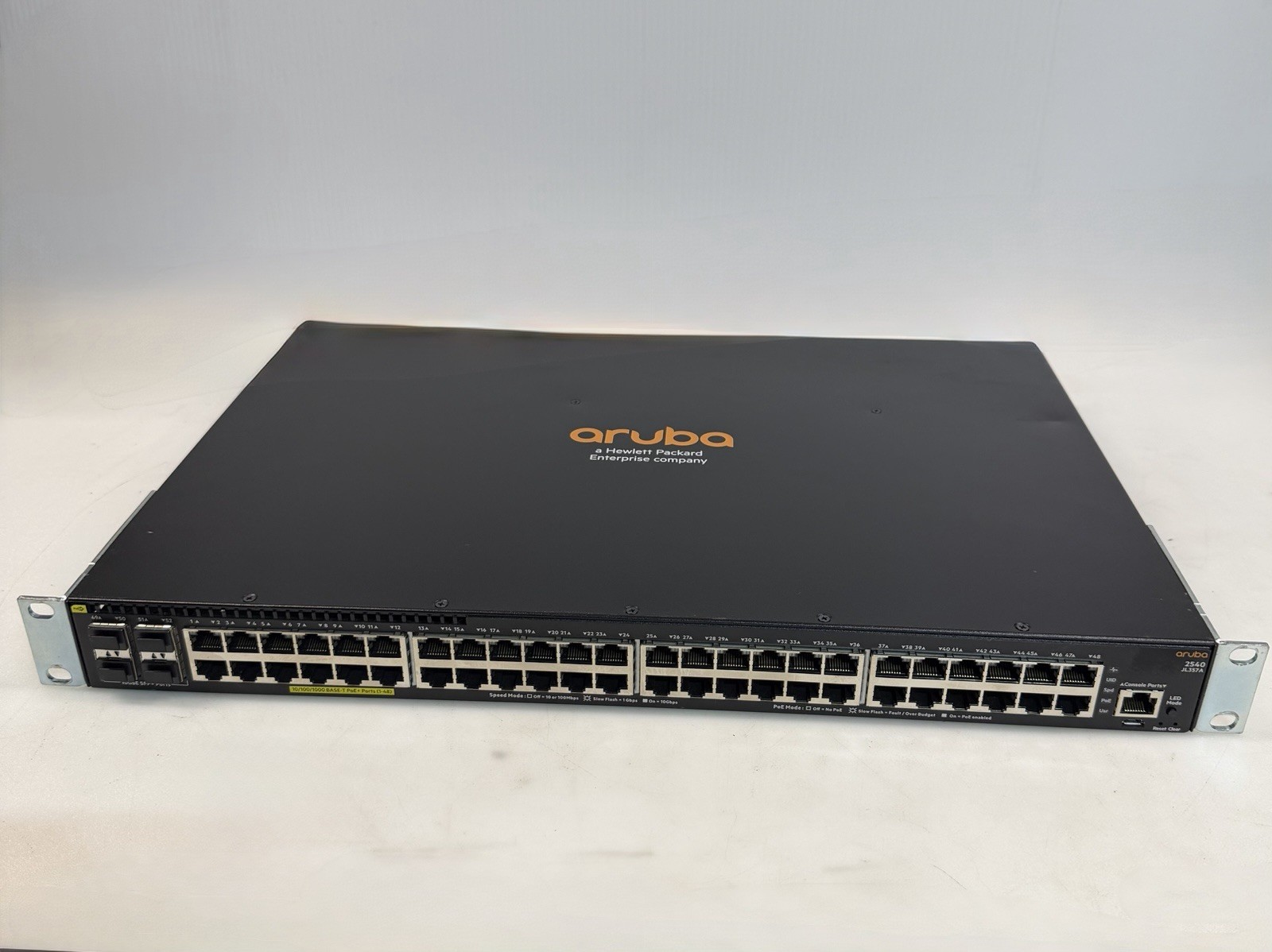 HPE Aruba 2540 48G PoE+ 4SFP+ Managed Network Switch – JL357A