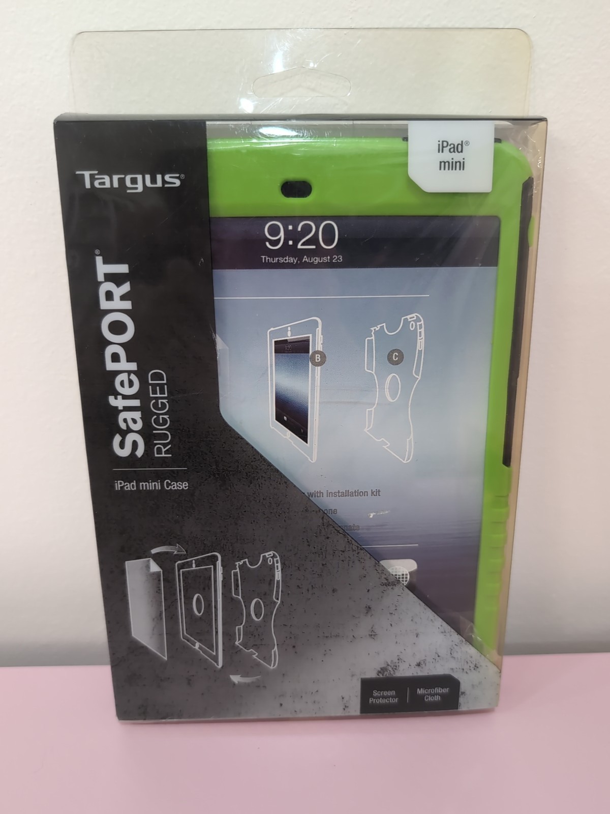 NEW Targus SafePort Rugged Case for iPad Mini (Green) 7.9 Screen 1st Generation