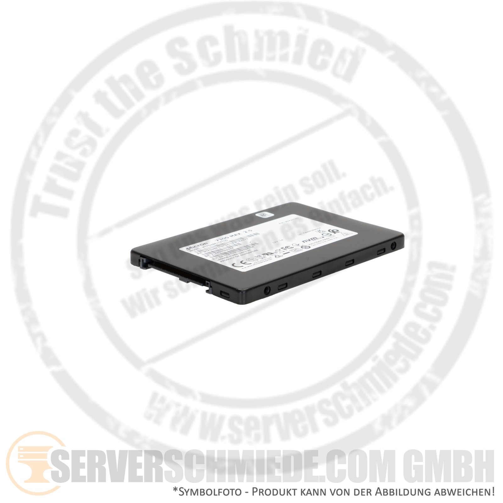 1.6TB 2.5" Micron 7300 Max Datacenter Enterprise 24/7 U.2 NVMe 8,700TBW +NEW+