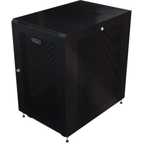 StarTech RK1833BKM Server Rack Cabinet 18U 31in Deep