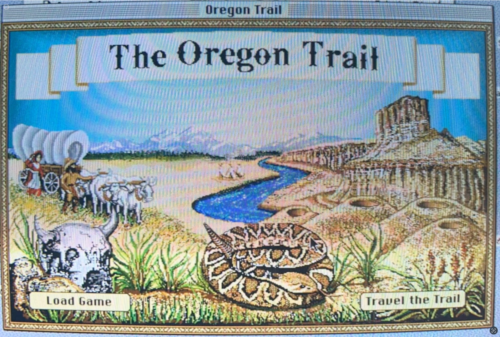 OREGON TRAIL - Early Mac Games on Floppy Disks: Retro / Vintage Software 🍎➕🍏