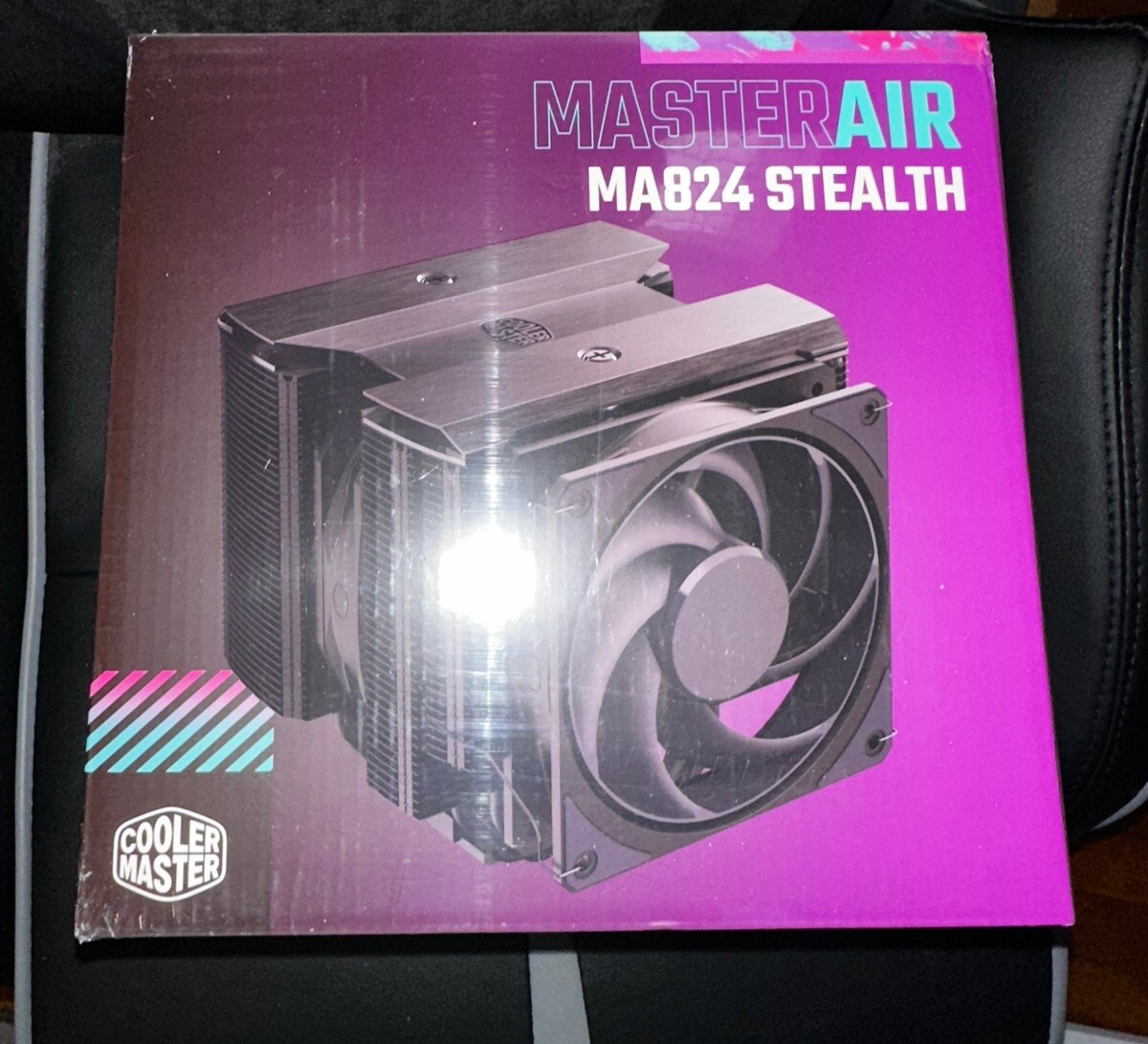 Cooler Master MasterAir MA824 Stealth Cooling Fan/Heatsink MAMD8PN318PKR1