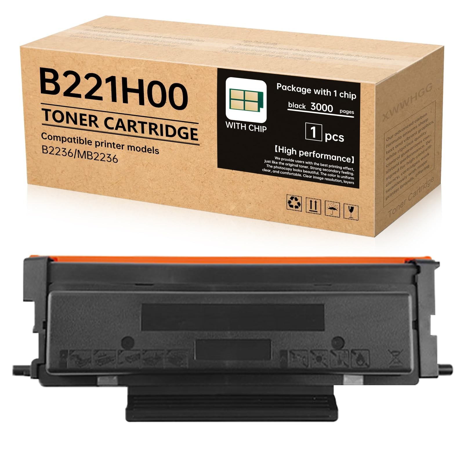 B221H00 High Yield Toner Cartridge - 3,500 Pages