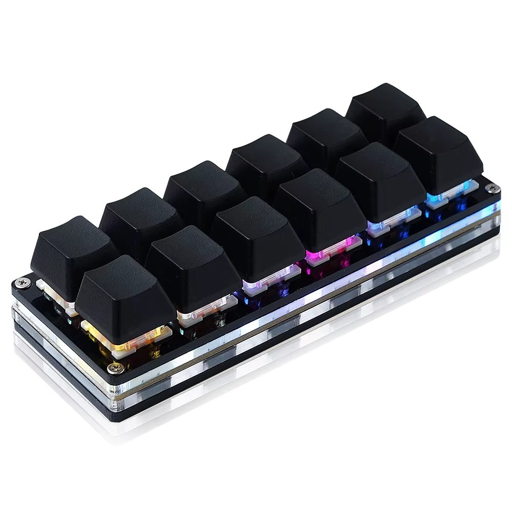 SayoDevice 12-Key Mini Mechanical Gaming Keypad OSU USB-C Programmable