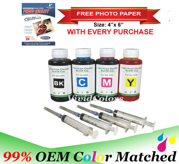 400ml Refill ink Kit Compatible for HP 60 61 63 64 65 902 932 952 564 Cartridges