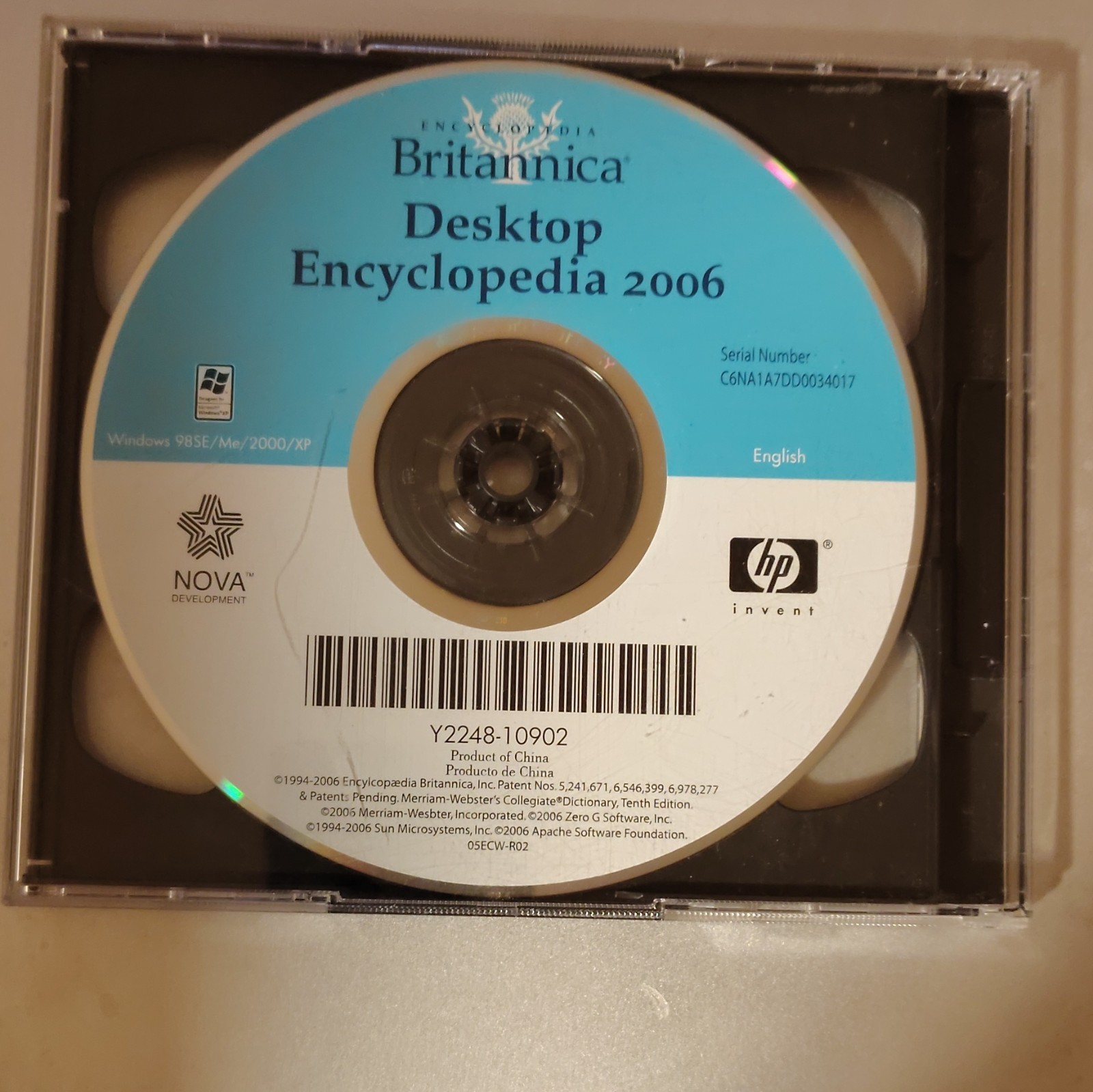 Encyclopædia Britannica Desktop Encyclopedia 2006 CD-ROM English for Windows