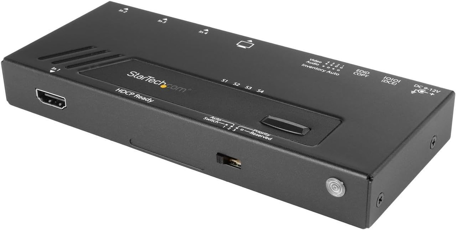 .Com 4 Port HDMI Switch - 4K with Fast Switching, Auto-Sensing & Serial Control