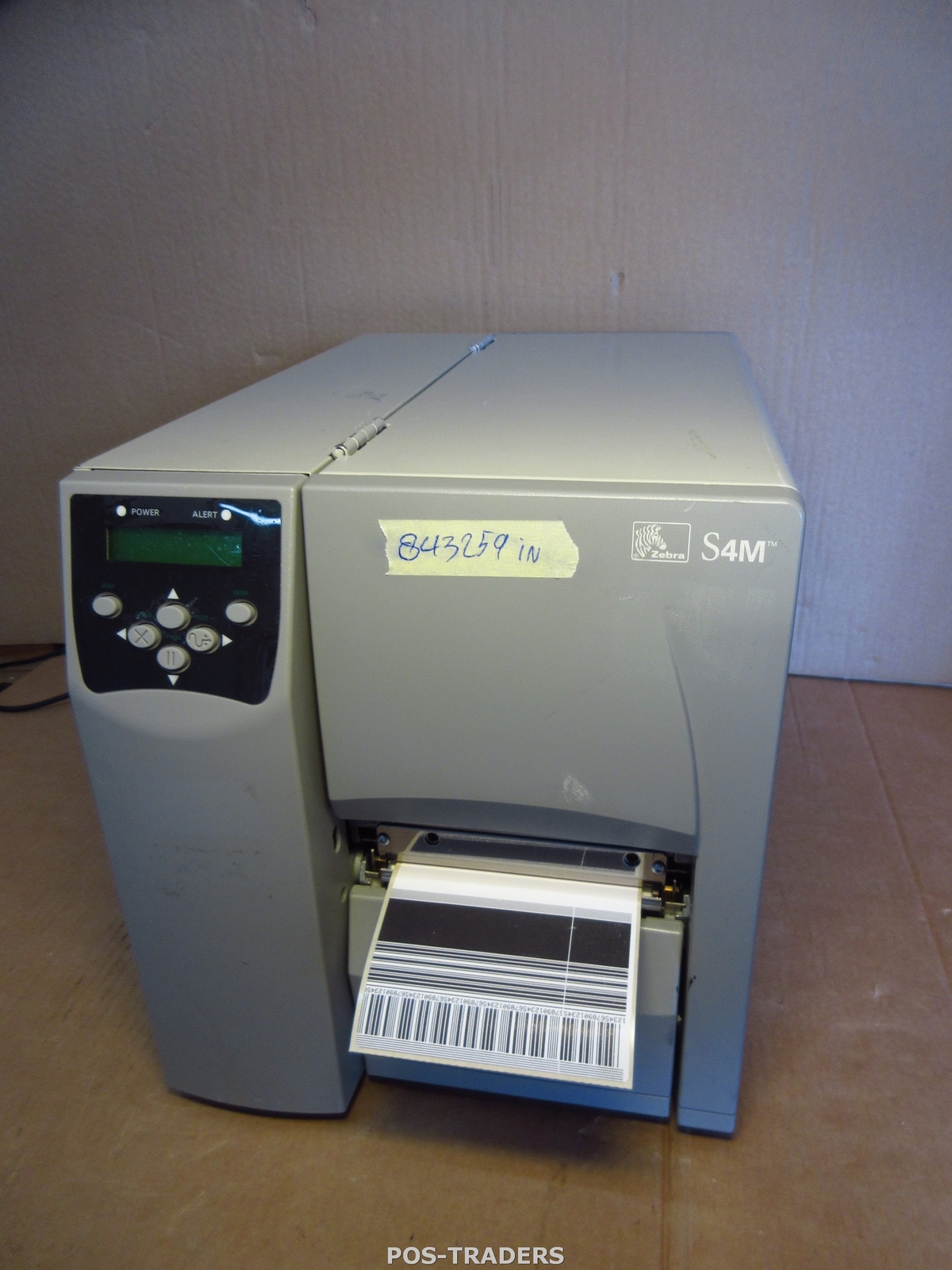 Zebra S4M S4M00-200E-0100T USB Thermal 104mm Label Printer 843259 INCH / LINES