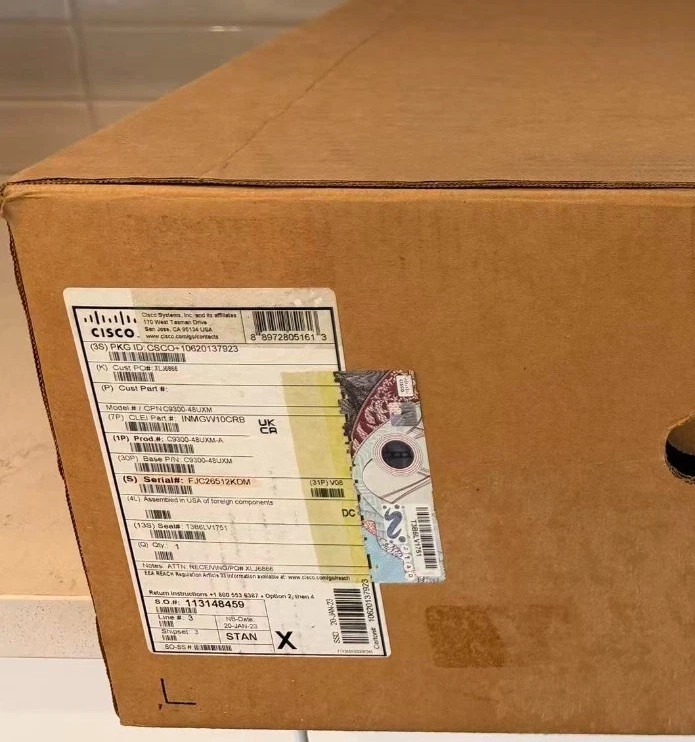Cisco 9300 Series C9300-48UXM-A  48 Port UPoE  Switch