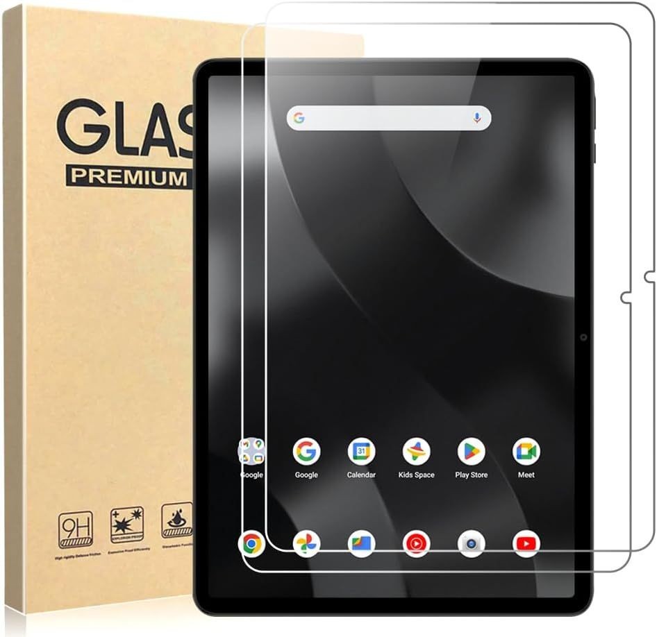 Tempered Glass Screen Protector 2 Pack for Surf Onn 11 Tablet Pro 2024 9H HD