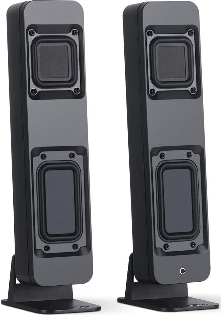 DROP BMR1 Nearfield Monitors Balanced Mode Radiators PC Speakers Black