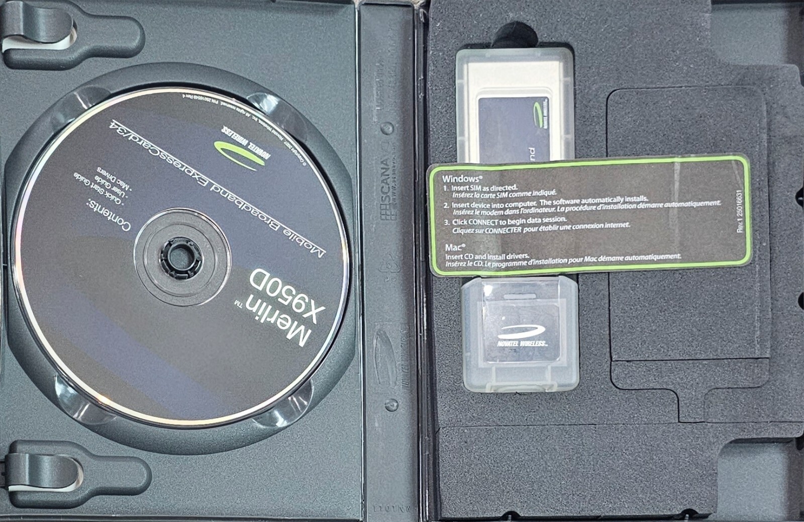 NOVATEL Wireless MERLIN X950D Mobile Broadband Express Card/34