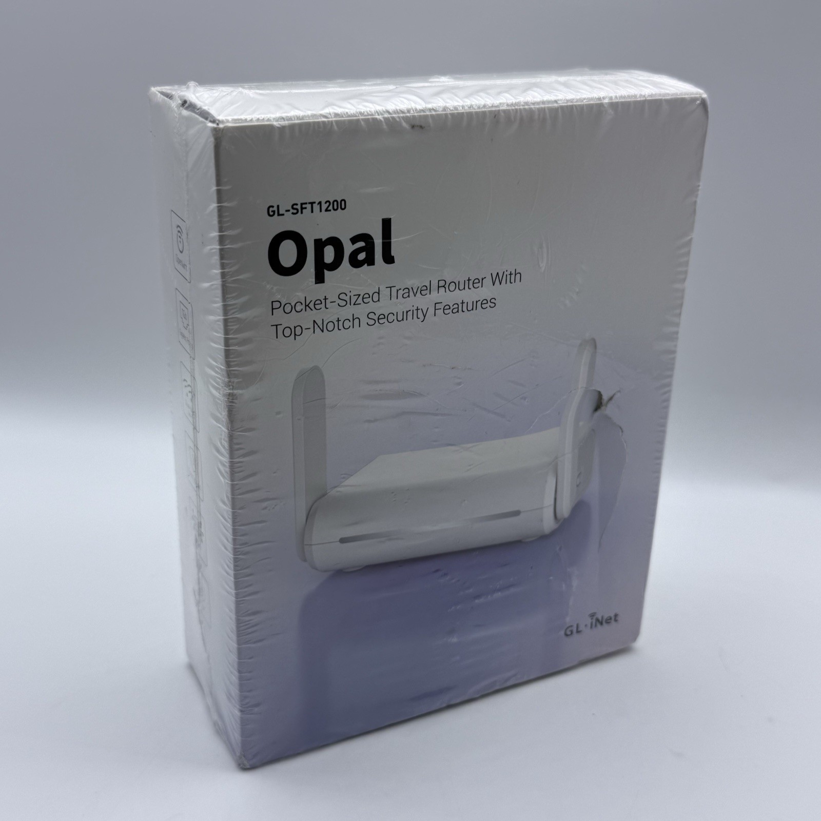 GL.iNet GL-SFT1200 Opal Pocket-Sized Travel Router Wireless Router, White
