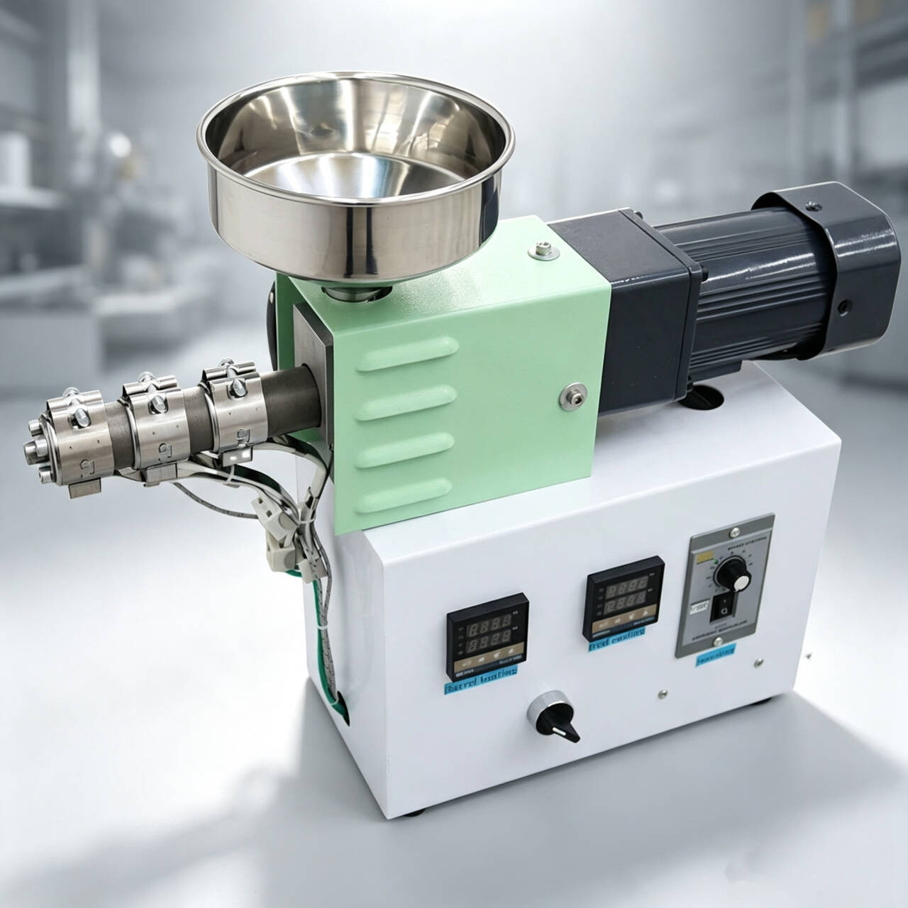 110V Filament Single-Screw Extruder 3D Print Plastic Injection Molding Machine