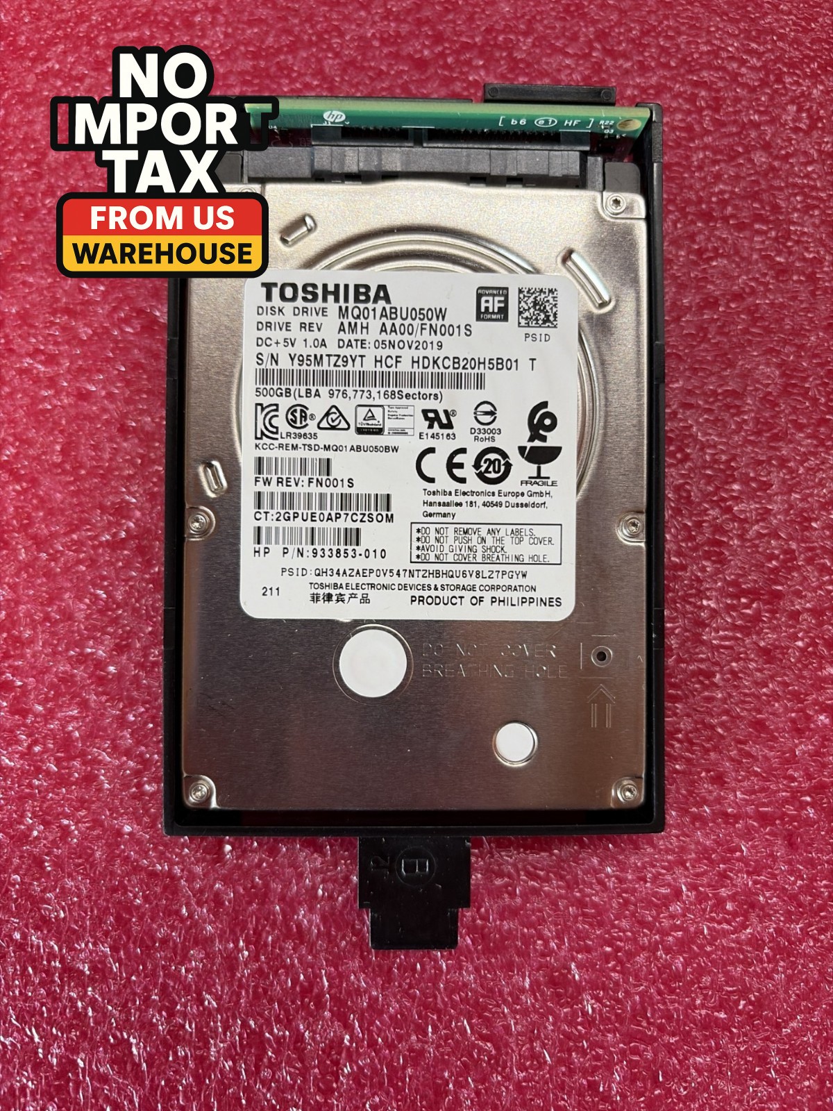 B5L29-67903 HƤ SECURE HARD DISK DRIVE For HƤ LaserJet Enterprise Printer OEM