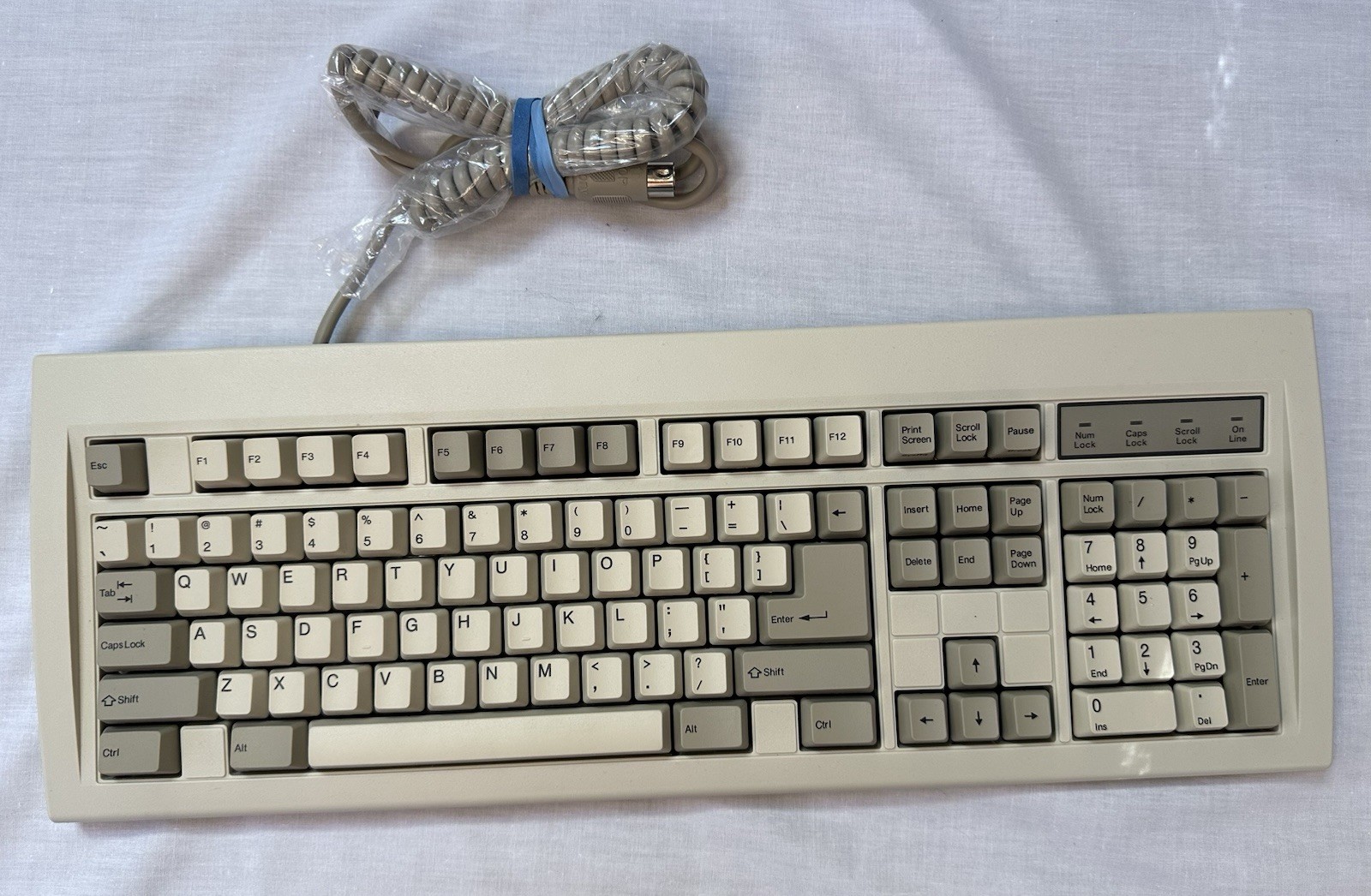 Chicony KB-5191 Computer Keyboard vintage Super clean EUC Feels great HTF 