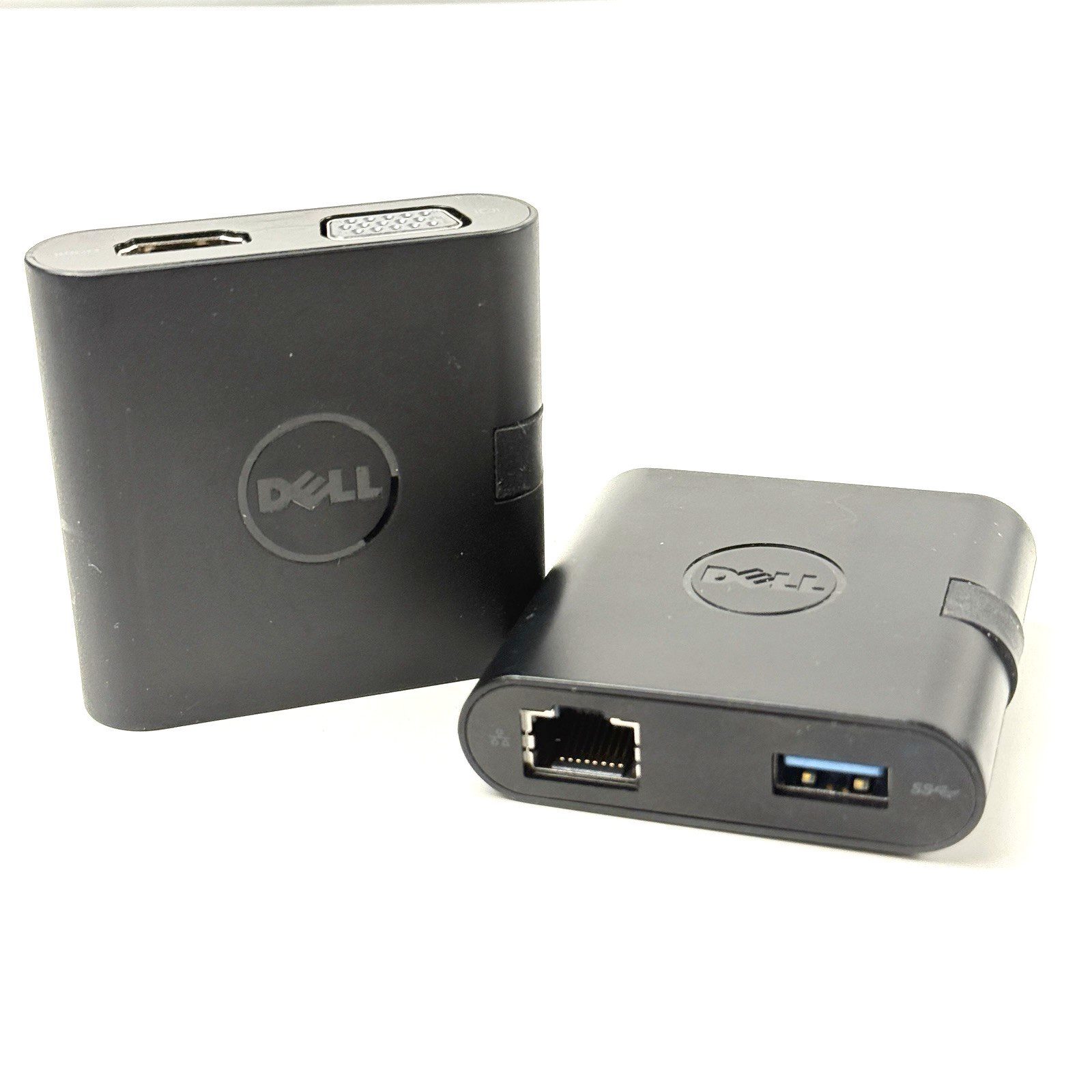Dell DA200 Adapter USB Type-C to HDMI / VGA / Ethernet / USB 3.0 Lot of Two (2)