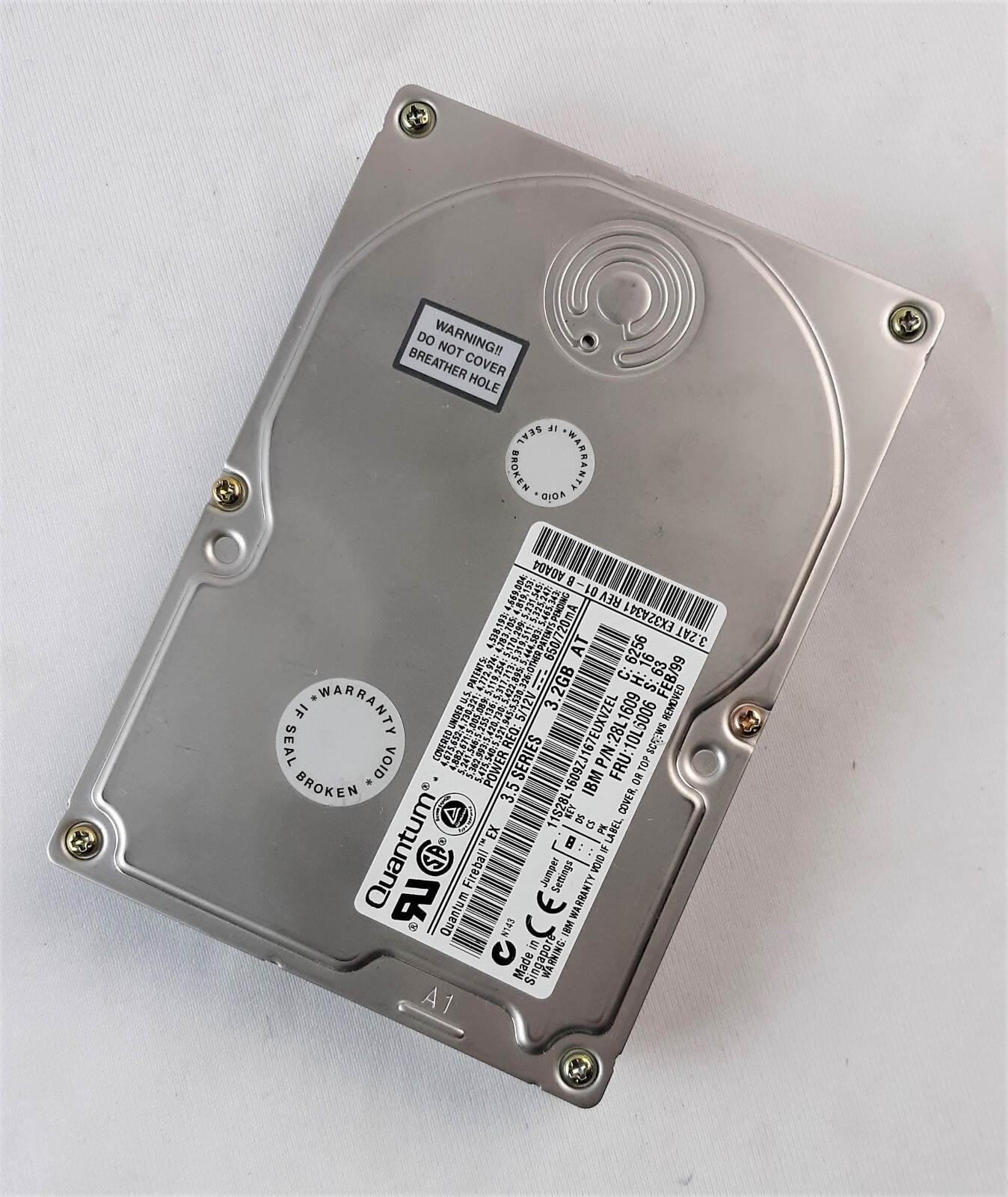 IBM 28L1609 Quantum Fireball EX 3.2GB Hard Drive