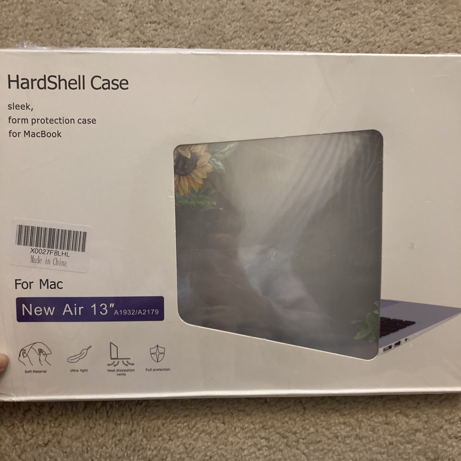 Hardshell Case For Mac New Air 13” A1932/A2179 Protection Case Stranger Things 