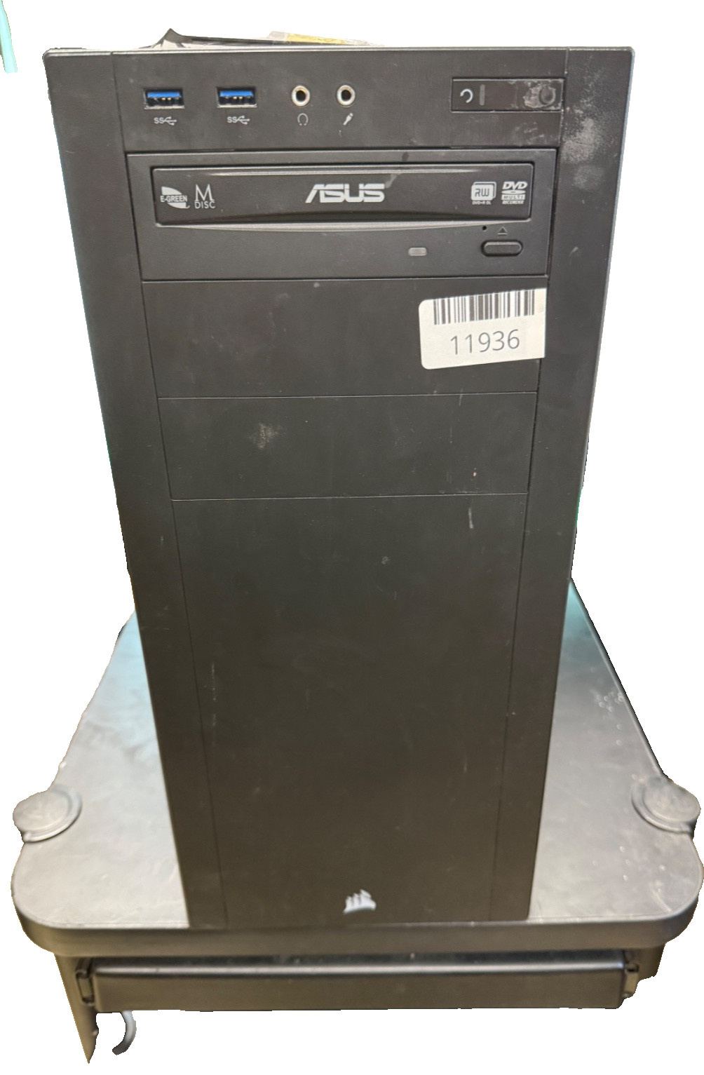 Custom Built PC -i7-8700-16GB DDR4 Ram 120GB SSD NVIDIA GFX  W10H *NO WIFI*