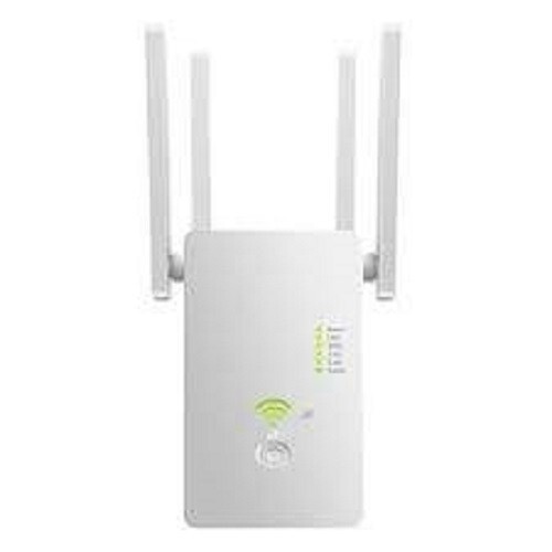 1200Mbps WiFi Range Extender/Repeater/Router  (Pack of 2 Units) (Color Is Black)
