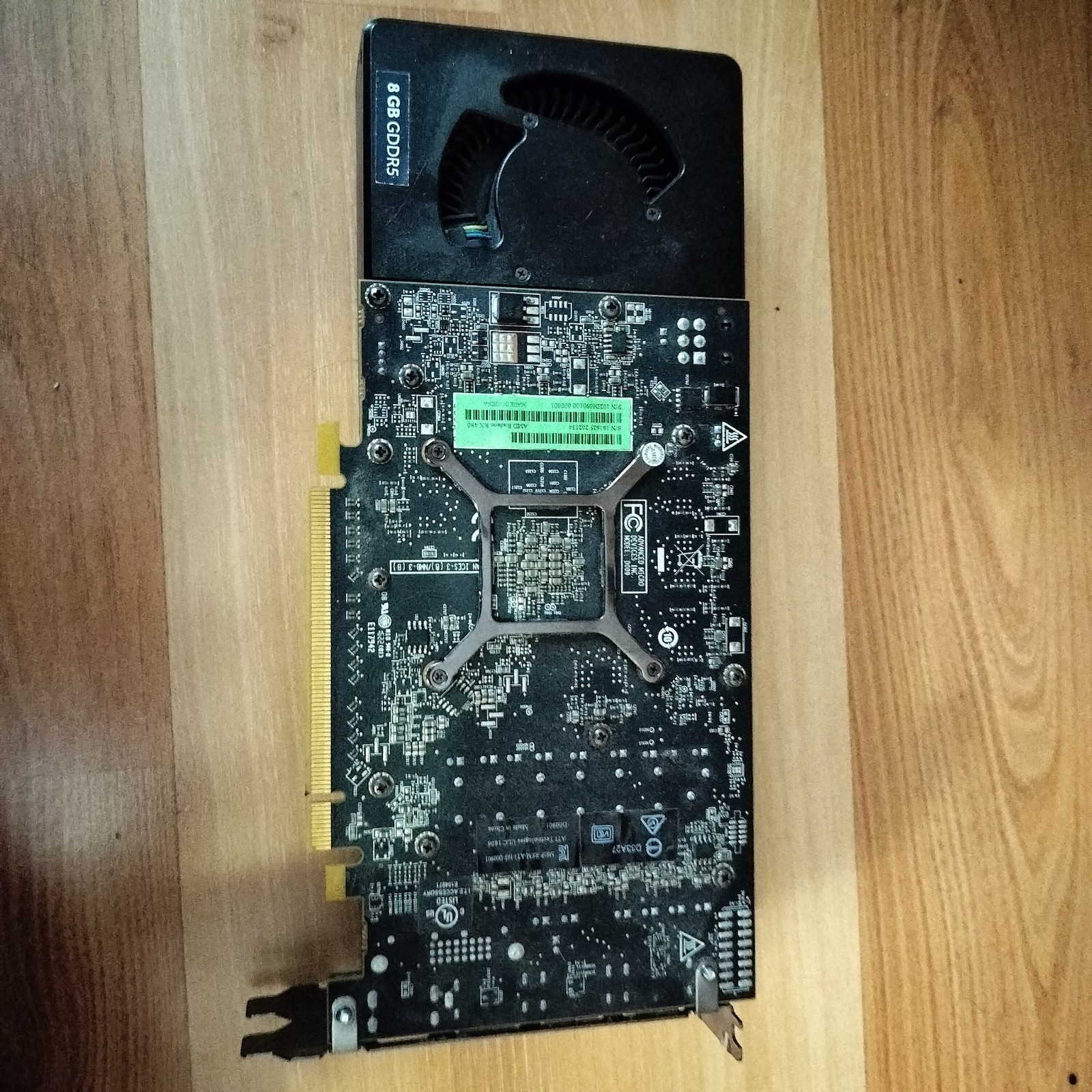 AMD Radeon RX 480 8GB GDDR5 Graphics Card Untested Sold As-Is For Parts