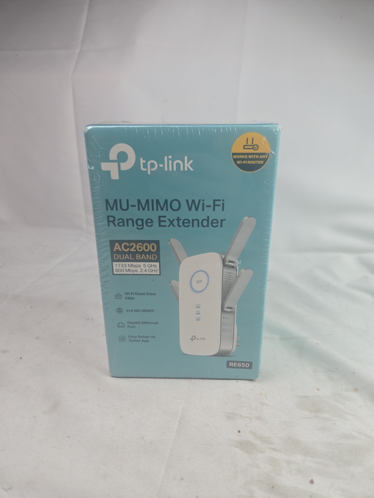 TP-Link RE650 AC2600 MU-MIMO Wi-Fi Range Extender Dual Band Gigabit Repeater