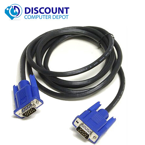 5FT 5 FT 15 PIN SVGA SUPER VGA Monitor Projector Male Cable BLUE CORD FOR PC TV