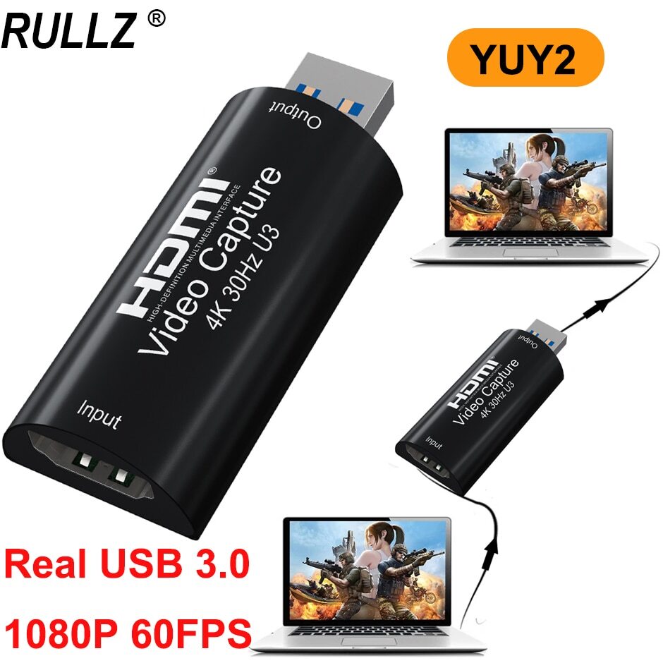 MS2130 4K HDMI To USB 3.0 Video Capture Card 1080P Game Record PC Live Streaming